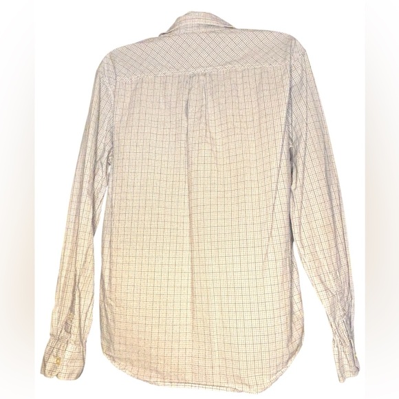American Eagle Outfitters Men's White Checkered Shirt - Picture 8 of 8